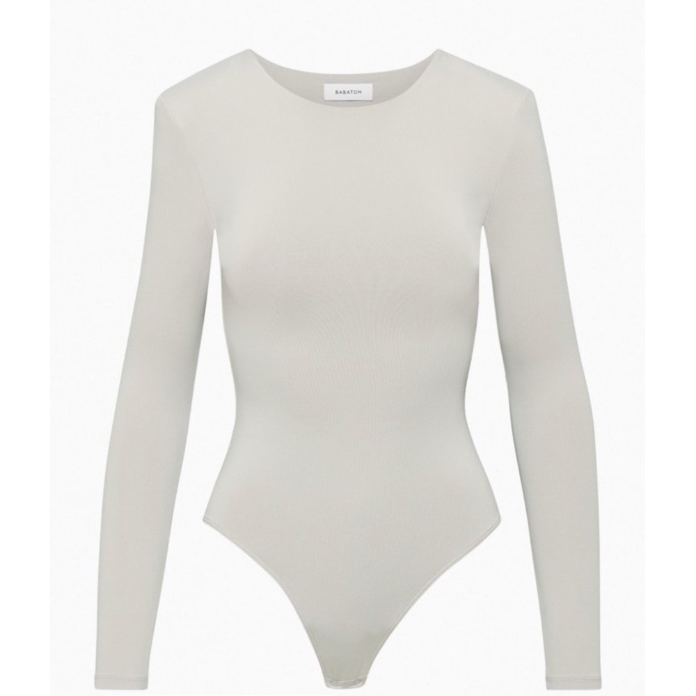 Contour Bodysuit With A Thong Cut Bottom With A Snap Closure Size L Women's